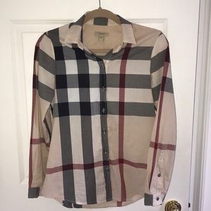 Burberry Plaid Shirt